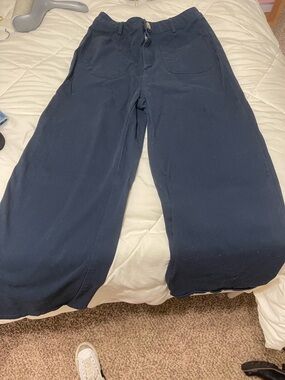 entro Navy Blue Boot Cut Pants